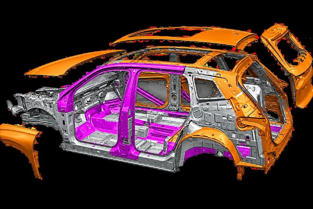 Volkswagen Tiguan thế hệ mới - Cấu tr&uacute;c th&acirc;n xe an to&agrave;n