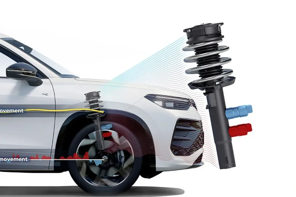 Volkswagen Tayron - Hệ thống treo th&iacute;ch ứng DCC Pro
