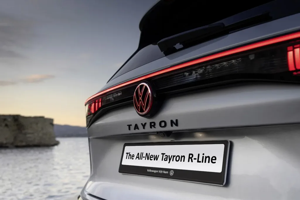 Volkswagen Tayron - Cụm đ&egrave;n sau LED hiệu ứng 3D